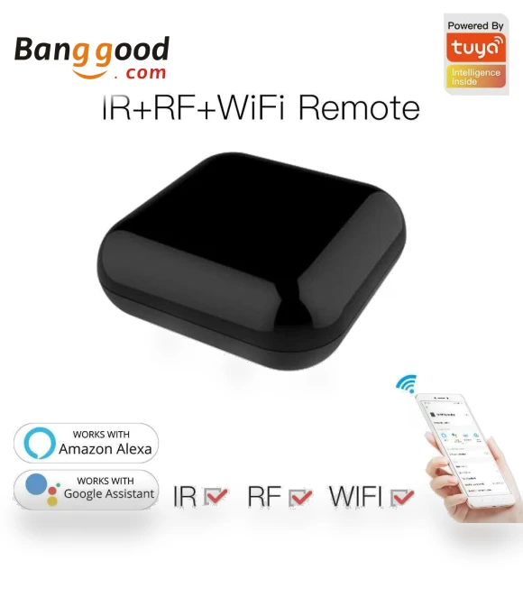 WiFi RF IR Universal Remote Controller — Remote Controls, MOES