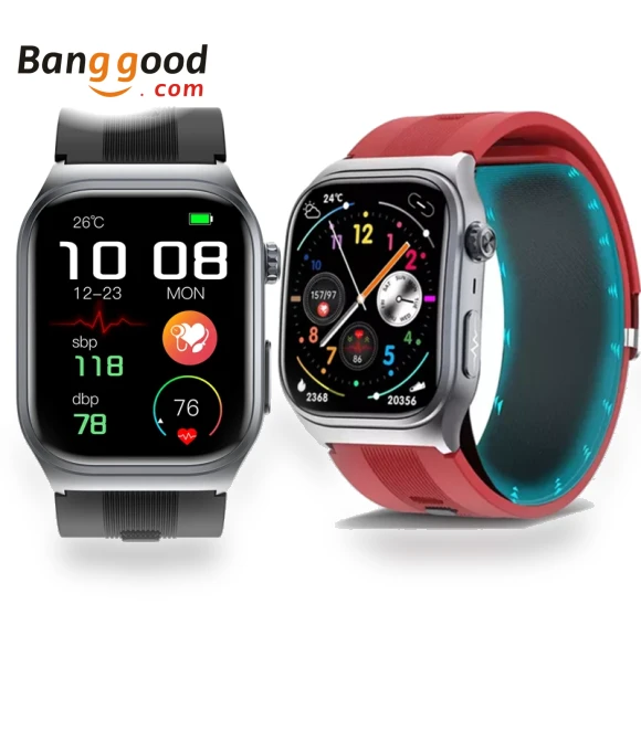3D Curved AMOLED Smart Watch with Health Monitoring — Smartwatches