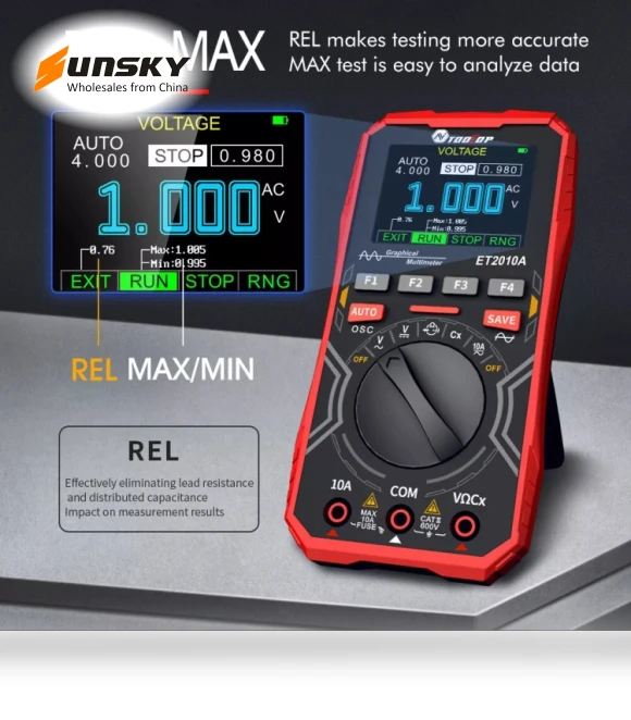 2 In 1 DIY Oscilloscope Mini Multimeter — Electrical Component Testers, TOOLTOP