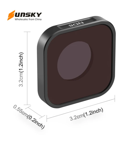 Action Camera ND8 Lens Filter — Filter Sets, PULUZ