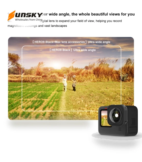 Max Lens Mod Wide Angle Lens — Camcorder, PULUZ
