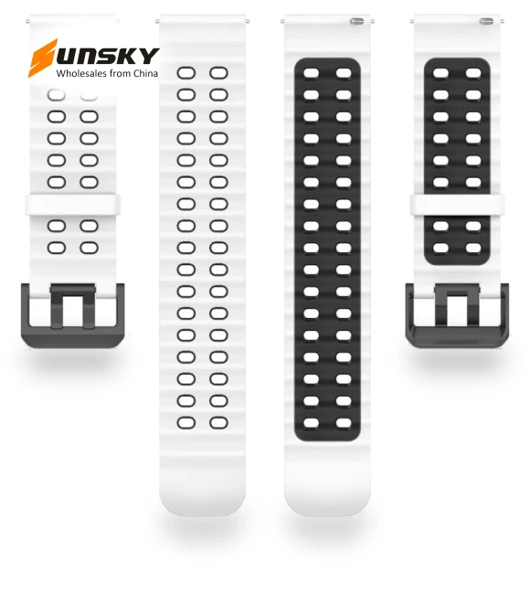 Ocean Dual Pin Buckle Silicone Watch Band — Watch Accessories
