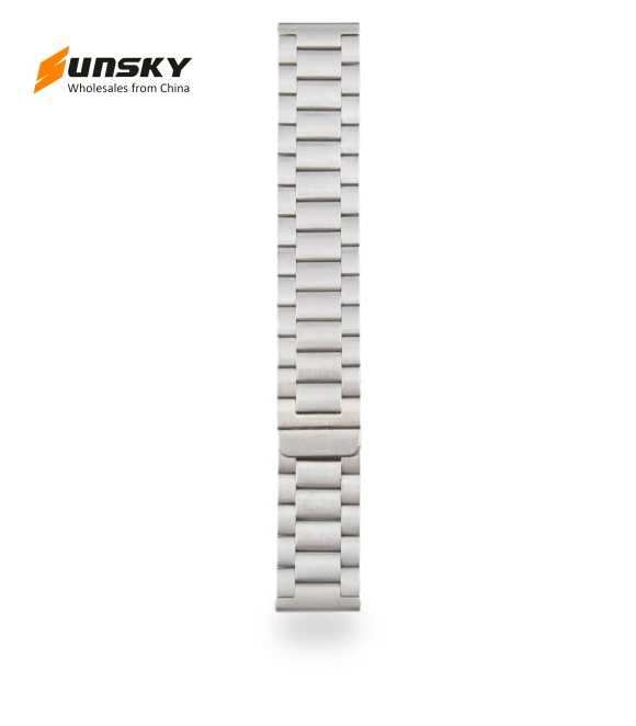 Three-beads Magnetic Steel Watch Band — Watch Accessories