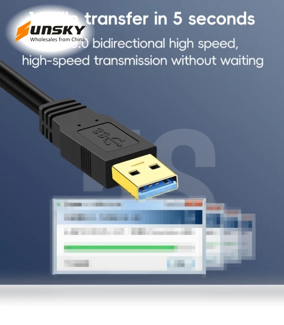 USB 3.0 Male to Male Extension Cable — USB