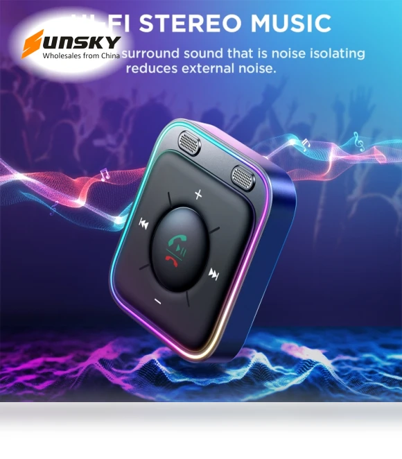 Bluetooth 5.3 Car Wireless Receiver — Receivers & Adapters, JOYROOM