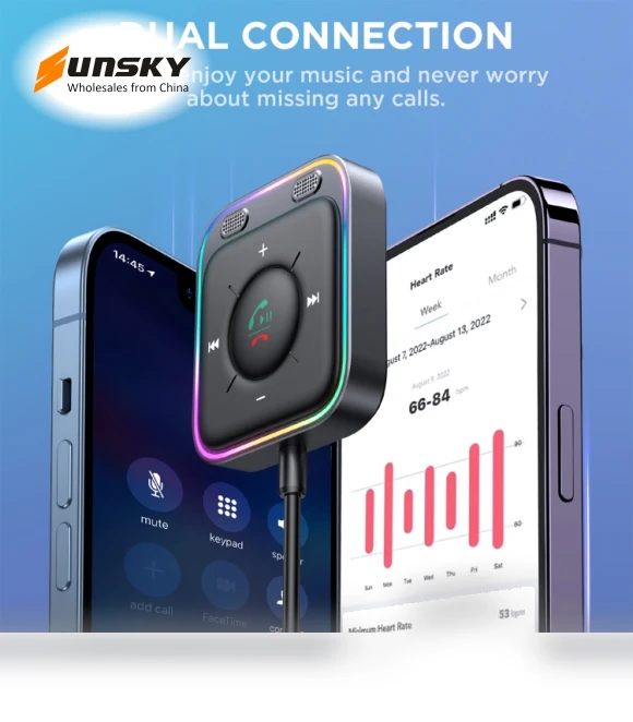 Bluetooth 5.3 Car Wireless Receiver — Receivers & Adapters, JOYROOM