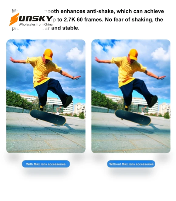 Max Lens Mod Wide Angle Lens — Pro Video Gear, PULUZ