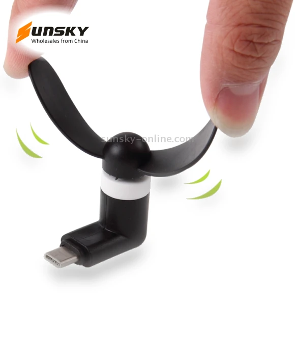 Mini Fan with Two Leaves — Portable Cooling Solutions