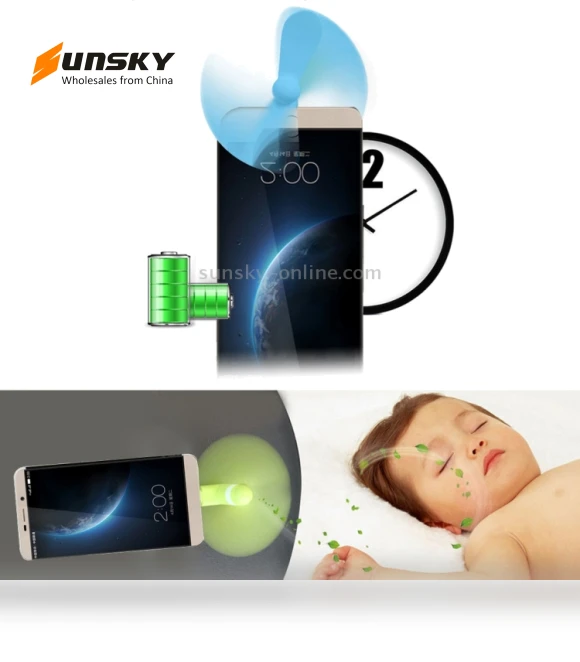 Mini Fan with Two Leaves — Portable Cooling Solutions