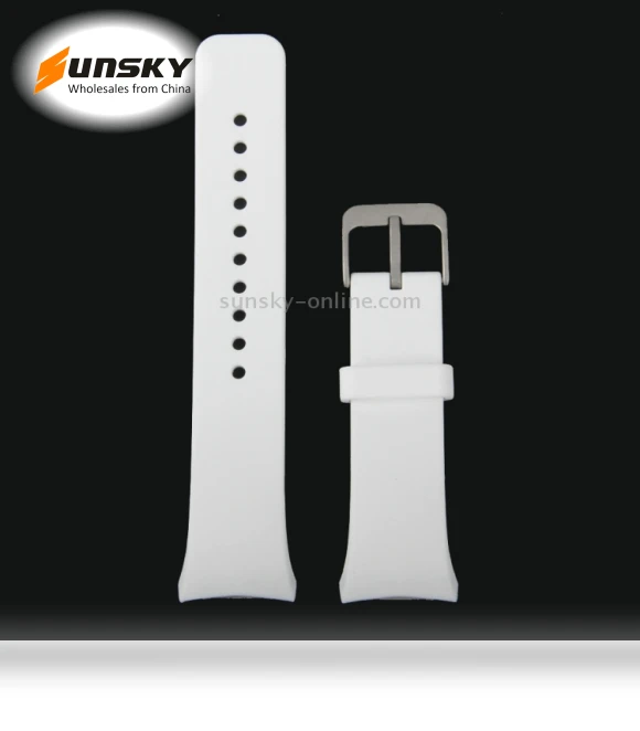 Solid Color Silicone Watchband — Watch Straps & Bands, Samsung