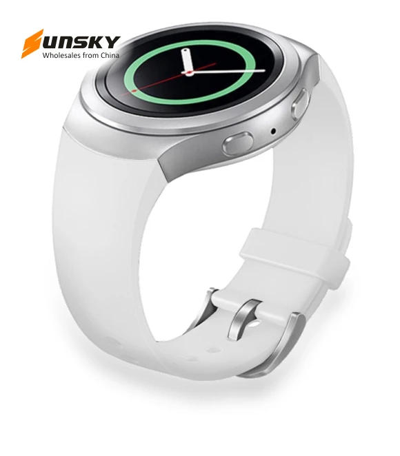 Solid Color Silicone Watchband — Watch Straps & Bands, Samsung