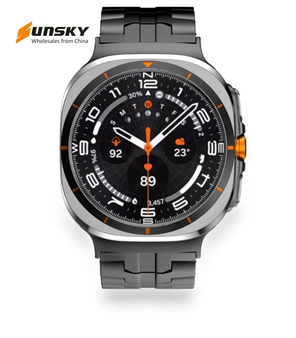 Titanium Alloy Metal Watch Band — Watch Accessories, Samsung