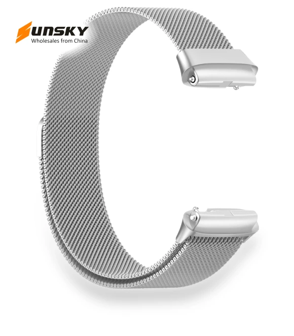 Milan Magnetic Steel Mesh Watch Band — Watch Accessories
