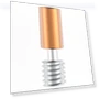 Copper+ Titanium Alloy Heatbreak Throat — 3D Printer Extruders, Creality