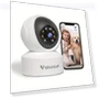 Wifi Indoor Home Security Camera with AI Detection, Color Night Vision, 360° Pan & Tilt View — Security Cameras