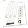 Dimmable Wireless LED Closet Light with Motion Sensor - 3 Pieces — Step Lights
