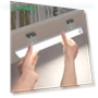 Motion Sensor Cabinet Light - USB Rechargeable & Battery Powered — Under-Cabinet Lights