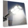 6500K LED Solar Wall Light with Motion Sensor, 3 Lighting Modes — Outdoor Security & Flood Lighting