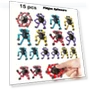 Colorful Deformable Chain Fidget Spinner Robot Toy — Stress Relievers