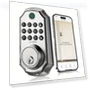 Smart 5-in-1 Door Lock with Biometric Technology — Biometric Security, लिंगडू