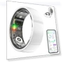 Ceramic Smart Health Ring with Sleep Tracker and Heart Rate Monitor — Smart Rings, Shenzhen Xinzhiyan Technology Co., Ltd.