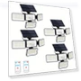 Solar Motion Sensor Outdoor Lighting, 288 LED, Remote Control — Outdoor Security & Flood Lighting
