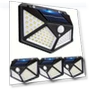 LED Solar Wall Light with Motion Sensor, 2 Packs — Outdoor Security & Flood Lighting