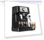 Manual Espresso Machine with Milk Frother, 15 Bar Pump Pressure — Coffee & Espresso Combos, De'Longhi