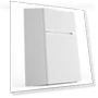 3.1 Cu.Ft Compact Refrigerator with Freezer, Adjustable Shelves — Mini Fridges, Electactic