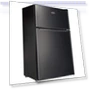 Compact Refrigerator with Freezer, Adjustable Thermostat, Reversible Doors, 3.1 Cu.Ft — Mini Fridges, Walsh