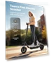 Electric Scooter with Front Suspension, 8.5 Solid Tires, 300W Motor, Smart APP Control — Electric Vehicles, MEGAWHEELS