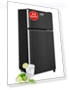 Vintage Double Door Refrigerator with Freezer — Mini Fridges, KRIB BLING
