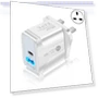 Fast Charge Travel Charger Power Adapter — Wall Chargers