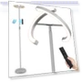 Split Floor Lamp with Reading Light — Standing Lights, FIMEI
