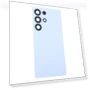 OEM Battery Back Cover with Camera Lens Cover — Lens Attachments, Samsung