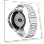 Three Beads Stainless Steel Metal Watch Band — Bands