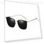Fashion UV400 Square Frame Polarized Sunglasses — Sunglasses