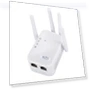 Four-antenna 300M Repeater WiFi Wireless Router — Repeaters
