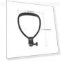 Lazy Neck Bracket Magnetic Quick Release POV View Mount — Chest Camera Mounts, PULUZ