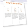Smart A19 LED Light Bulb — LED, Amazon Basics