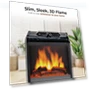 Electric Mini Fireplace Space Heater — Portable Heating Solutions, Comfort Zone
