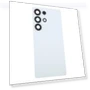 OEM Battery Back Cover with Camera Lens Cover — Back Covers, Samsung