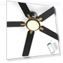 Smart Ceiling Fan with Lights — Ceiling Fan Wall Controls, SMAAIR