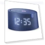 Smart Speaker Mini Plus with Clock, Blue — Whole-Home Audio Systems, Yandex