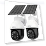Solar Security Cameras System Wireless Outdoor — Security Cameras, AOSU