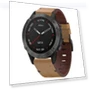 Leather Steel Buckle Watch Band — Watch Accessories, Garmin