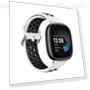 Two-Color Perforated Breathable Silicone Watch Band — Girls' Watch Straps