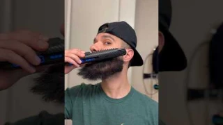 ⁠​⁠@TheBeardStruggle Carbon X Beard Straightener 🧔🏻 link in the commments to save 20% off! ⬇️