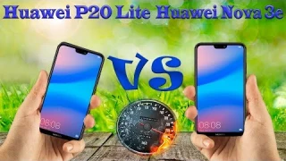 Huawei P20 Lite vs Huawei Nova 3e