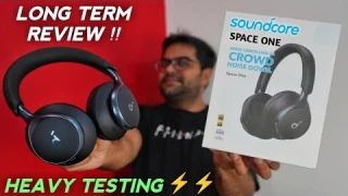 Soundcore Space One Premium ANC Headphones ⚡⚡ Long Term Review 🔥🔥